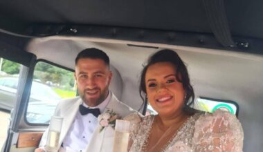 Teen sweethearts tie the knot after 14 years 