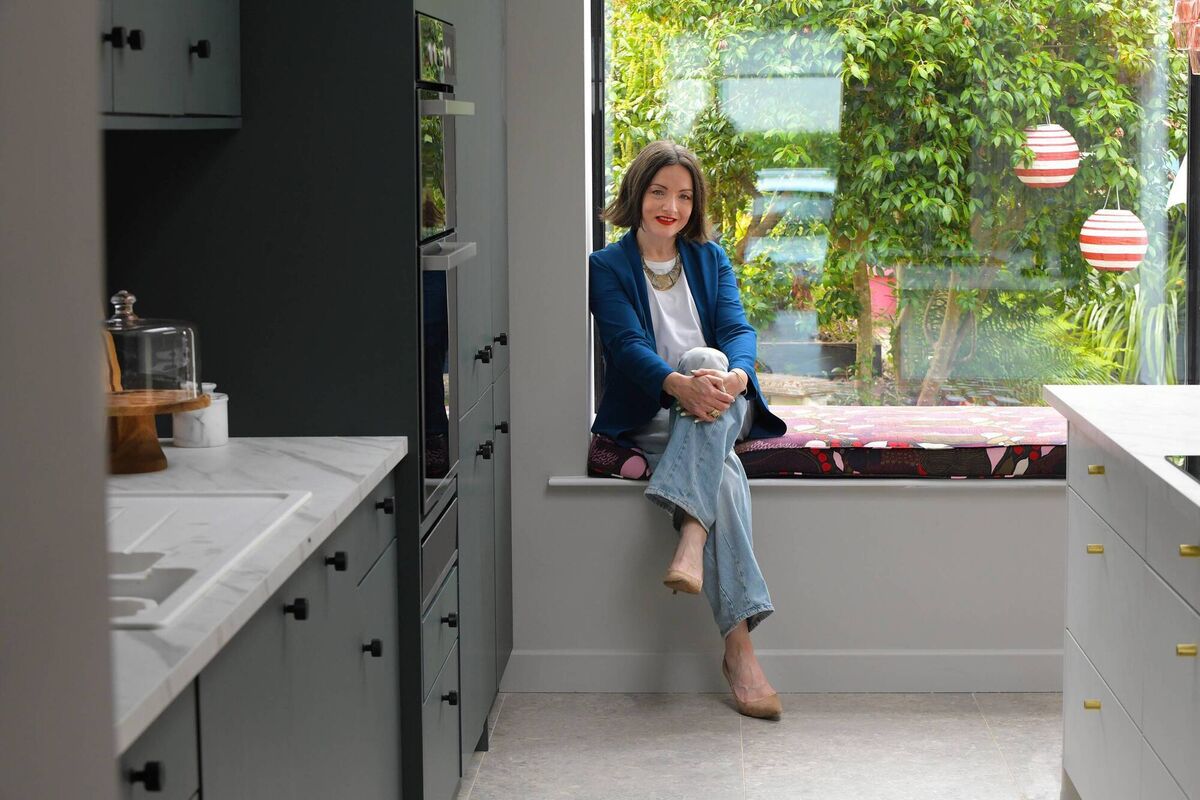 Dee Coleman perched in one of her favourite spots at home in Malahide. Pictures: Moya Nolan Dee Coleman perched in one of her favourite spots at home in Malahide. Pictures: Moya Nolan