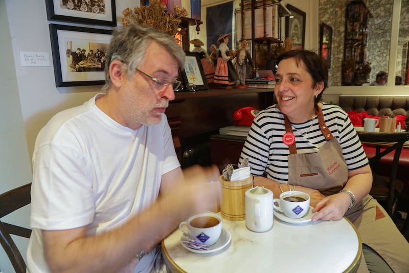 Patrick and Emma Puech, who came to Kenmare to visit their son seven years ago, and never left, opening Maison Gourmet on Henry Street. Photograph: Valerie O'Sullivan