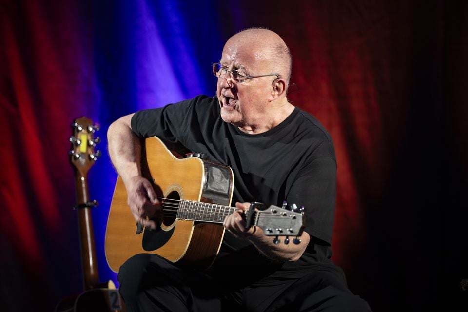 Christy Moore wows Féile crowd in west Belfast during cross community fundraiser for Shankill and Falls Women’s Centres
on August 20th 2025 (Photo by Kevin Scott)