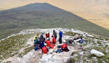 Injured walker carried 600 metres down Errigal by Mountain Rescue Team
