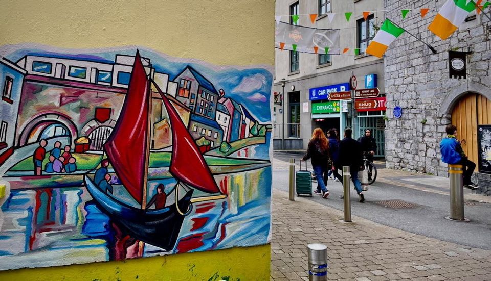 Margaret Nolan has been painting the walls of Galway for years