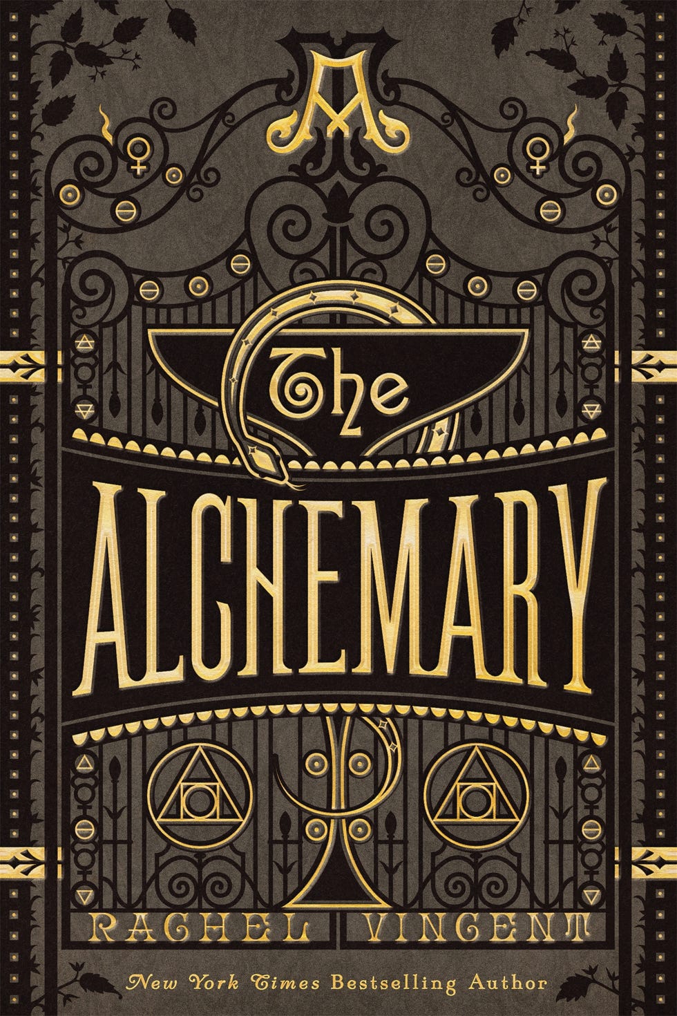 book cover for the alchemary by rachel vincent