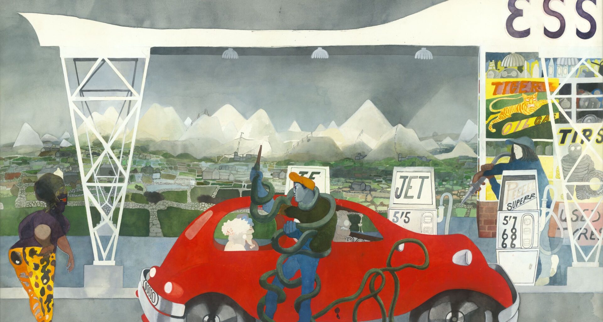 Edward Burra’s Satirical Surrealism
