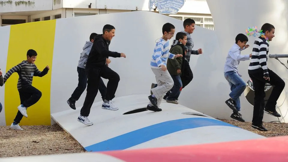 Superuse's first blade waste repurposing project, the Wikado playground in Rotterdam, is still in use today. - Blade–Made