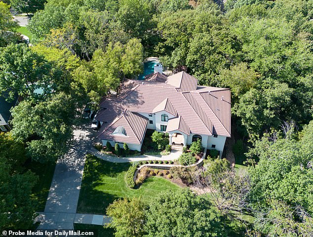 Before he moved into his sprawling new mansion, Kelce lived in a 10,000-square-foot house in the Briarcliff West neighborhood of Kansas City, which he purchased in 2019 for $995,000
