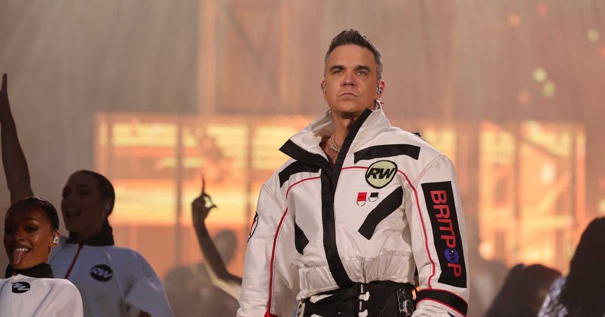 ‘I’m not cool, I’ve never been cool’, Robbie Williams tells Croke Park on night of naked honesty – The Irish Times