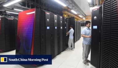China, No 2 in global computing power, accelerates build-out as AI race heats up