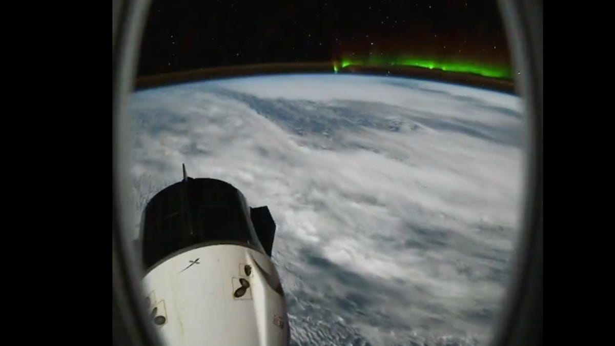 Auroras from space? NASA astronaut captures southern lights from ISS