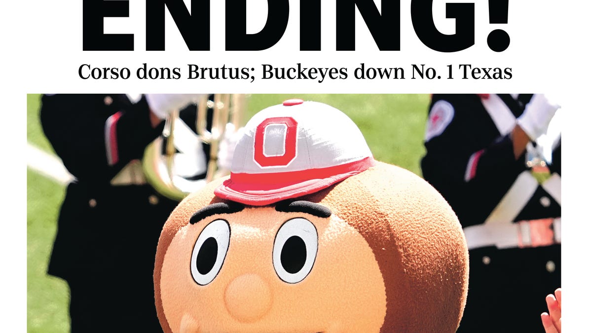 Lee Corso book, farewell page print to celebrate soul of college football