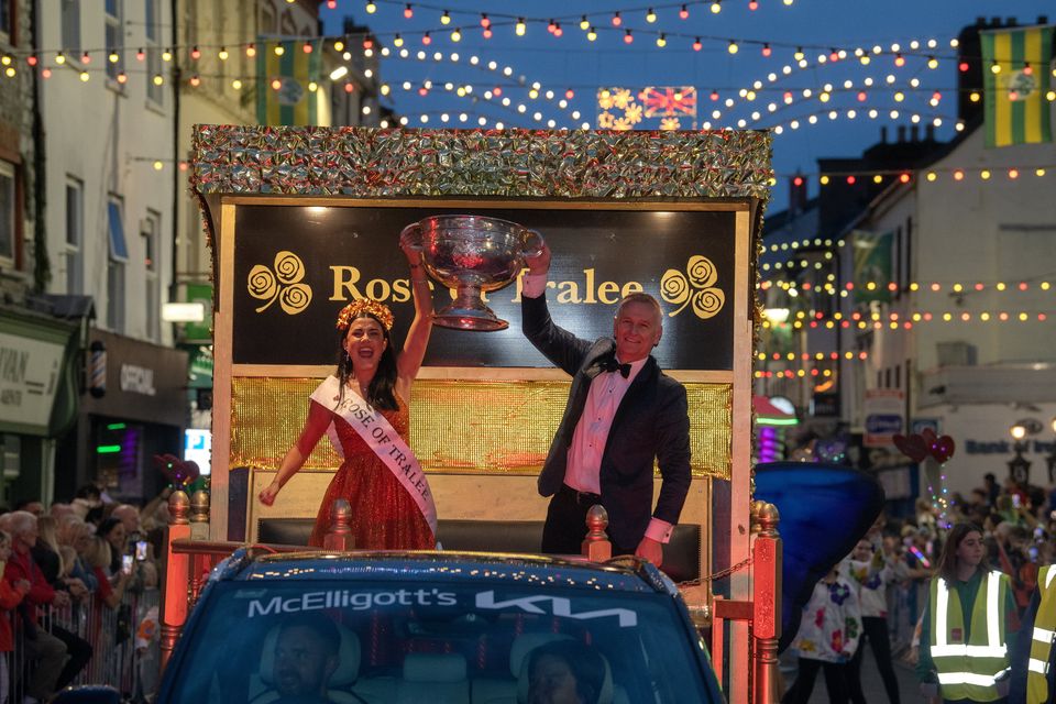 Scenes from Saturday night's 'Roses in the Moonlight' parade as part of the 2025 Rose of Tralee festival. Photos by Domnick Walsh.