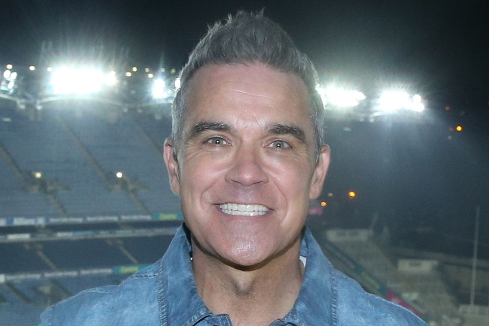 Robbie Williams. Photo: Stephen Collins