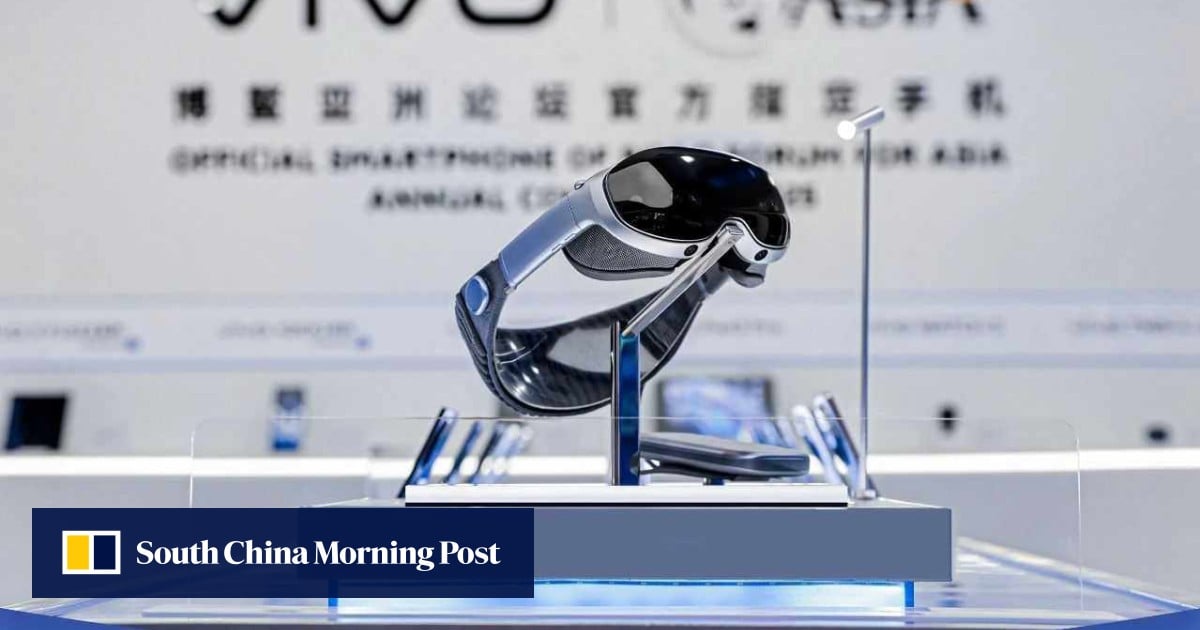 Chinese smartphone maker Vivo challenges Apple Vision Pro with cheaper, lighter VR headset