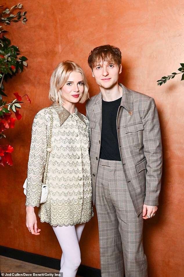 Lucy went on to find love with current boyfriend Murdo Mitchell, with the couple's romance first being revealed in September 2023 after they were seen kissing and cuddling during a stroll in London's Soho (pictured together in Nov)