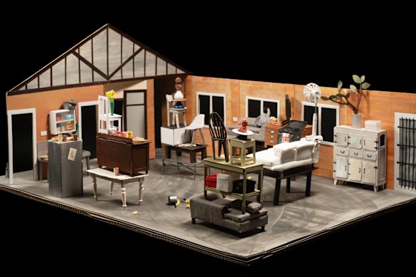 The World Came Flooding In uses cardboard miniatures, sound and story to relate the experience of flood-affected people.