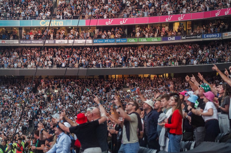 Croke Park was sold out for two nights. Photograph: Dan Dennison