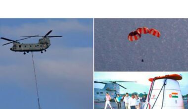ISRO Successfully Conducts First Integrated Air Drop Test For Gaganyaan Mission, Paves Way For Human Spaceflight