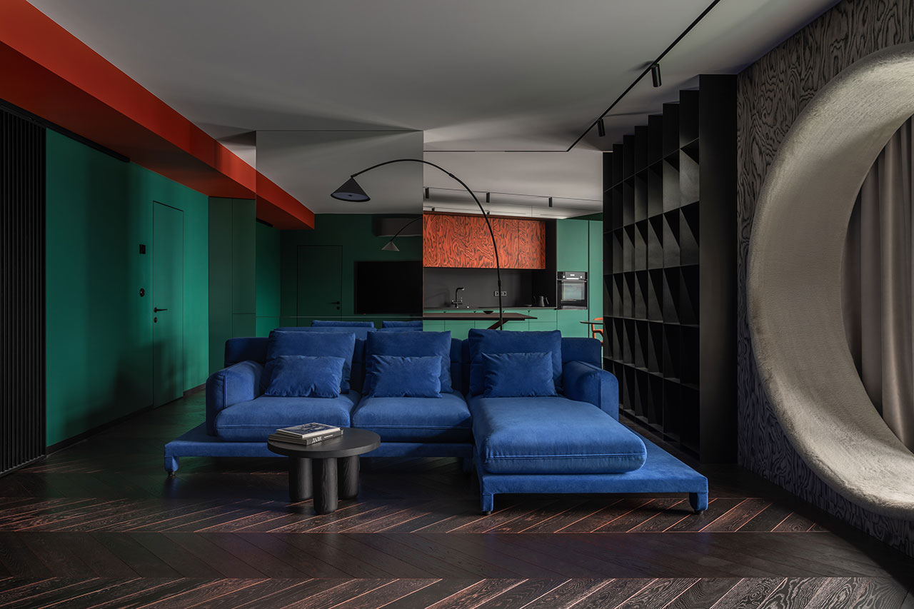 The Apartment With a Lizard Is a Bold, Surrealist Home in Kyiv