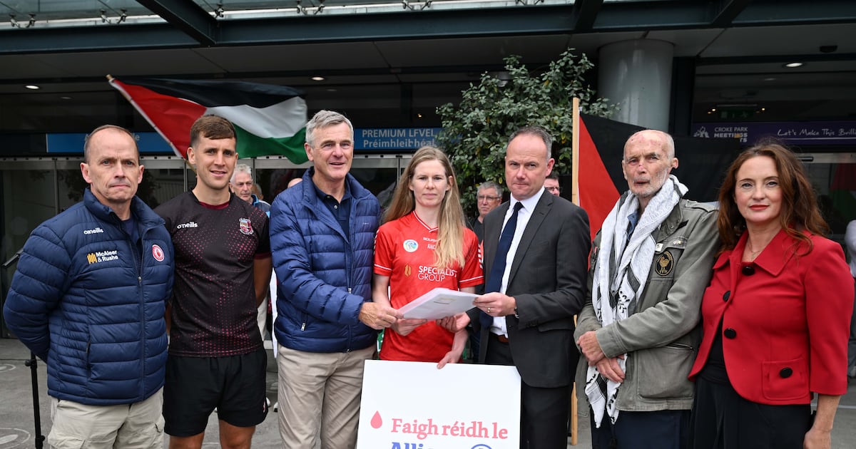 GAA players protest over organisation’s sponsorship deal with Allianz – The Irish Times