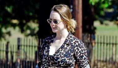 Saoirse Ronan and Jack Lowden Get a Head Start on Cool Parent Style