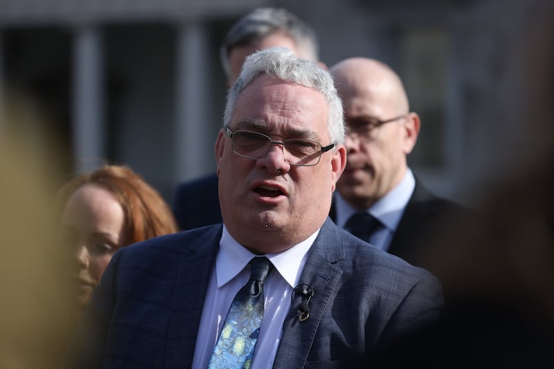 Sinn Féin spokesman on Gaeilge Aengus Ó Snodaigh was critical of Government plans to mark the 1,000th anniversary of the Normans. Photograph: Bryan O’Brien