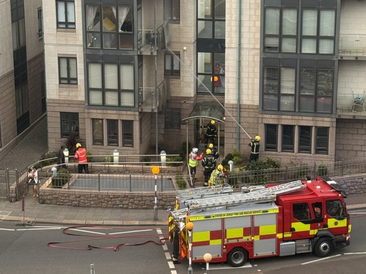 Jersey Fire and Rescue called to second-floor barbecue blaze
