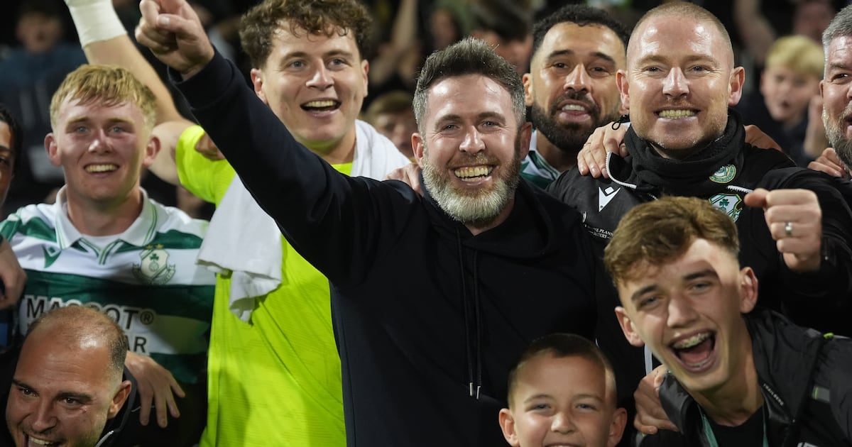Ed McGinty’s stunning save helps Shamrock Rovers join Shelbourne in Conference League – The Irish Times