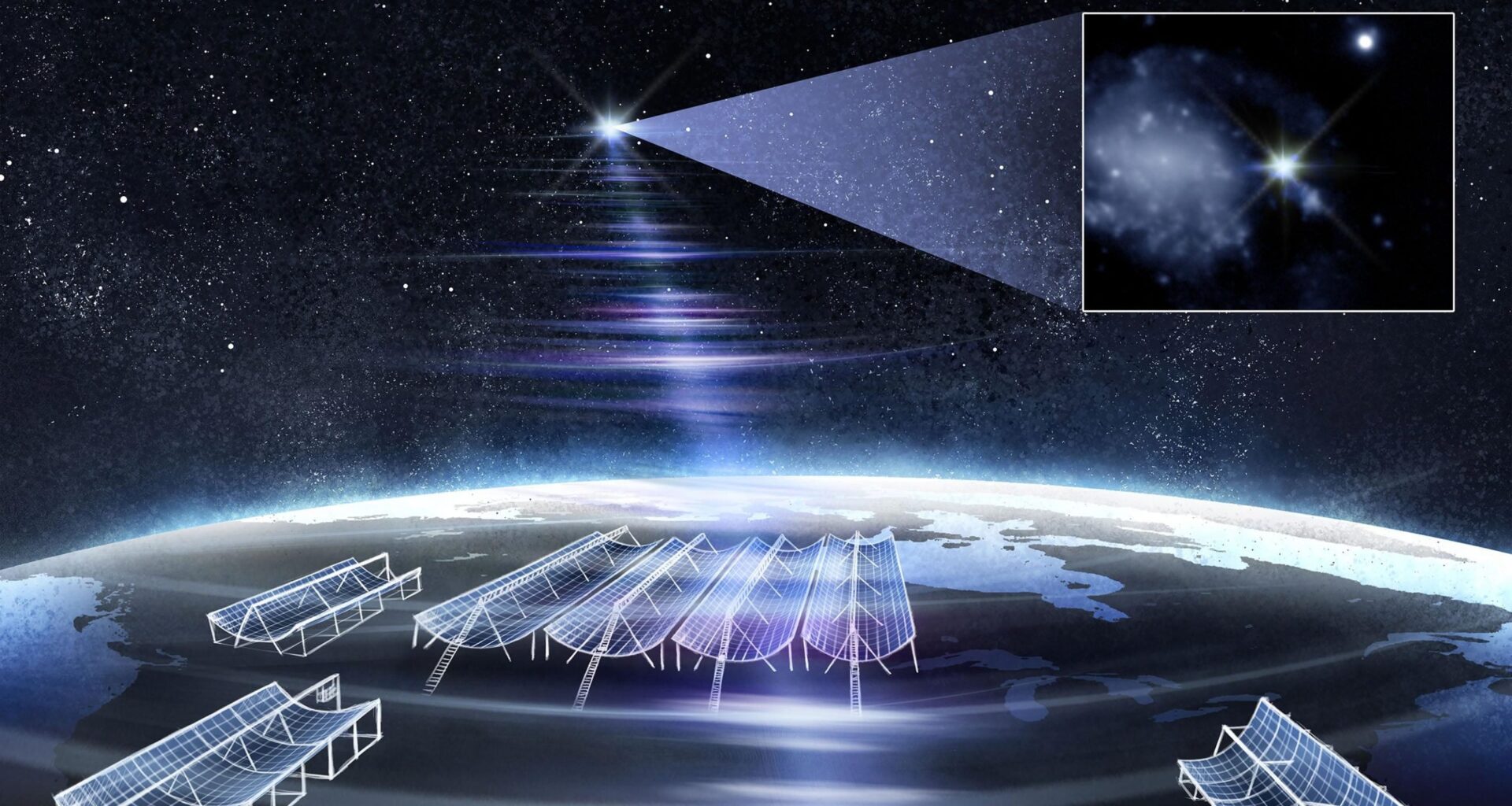 Brightest Radio Flash Ever Detected Lights Up Nearby Galaxy