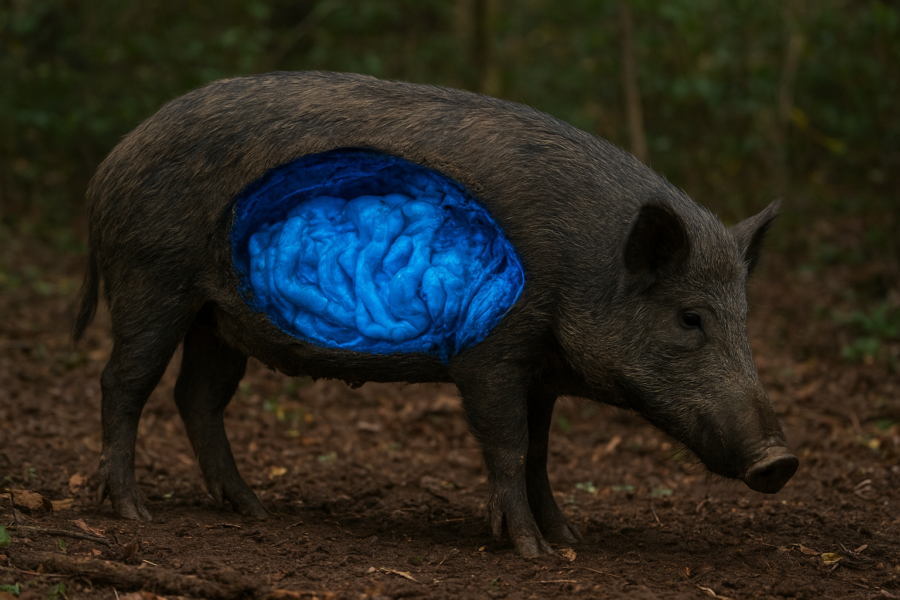 Blue Wild Pigs Spark Concern: Is Nature Sounding an Alarm?