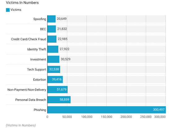 Cybersecurity Statistics by Attack Type
