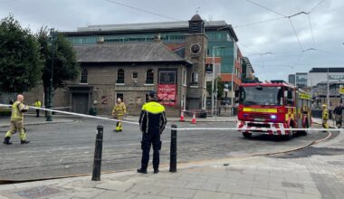 Luas faces disruption as bridge to be demolished and rebuilt following fire – The Irish Times