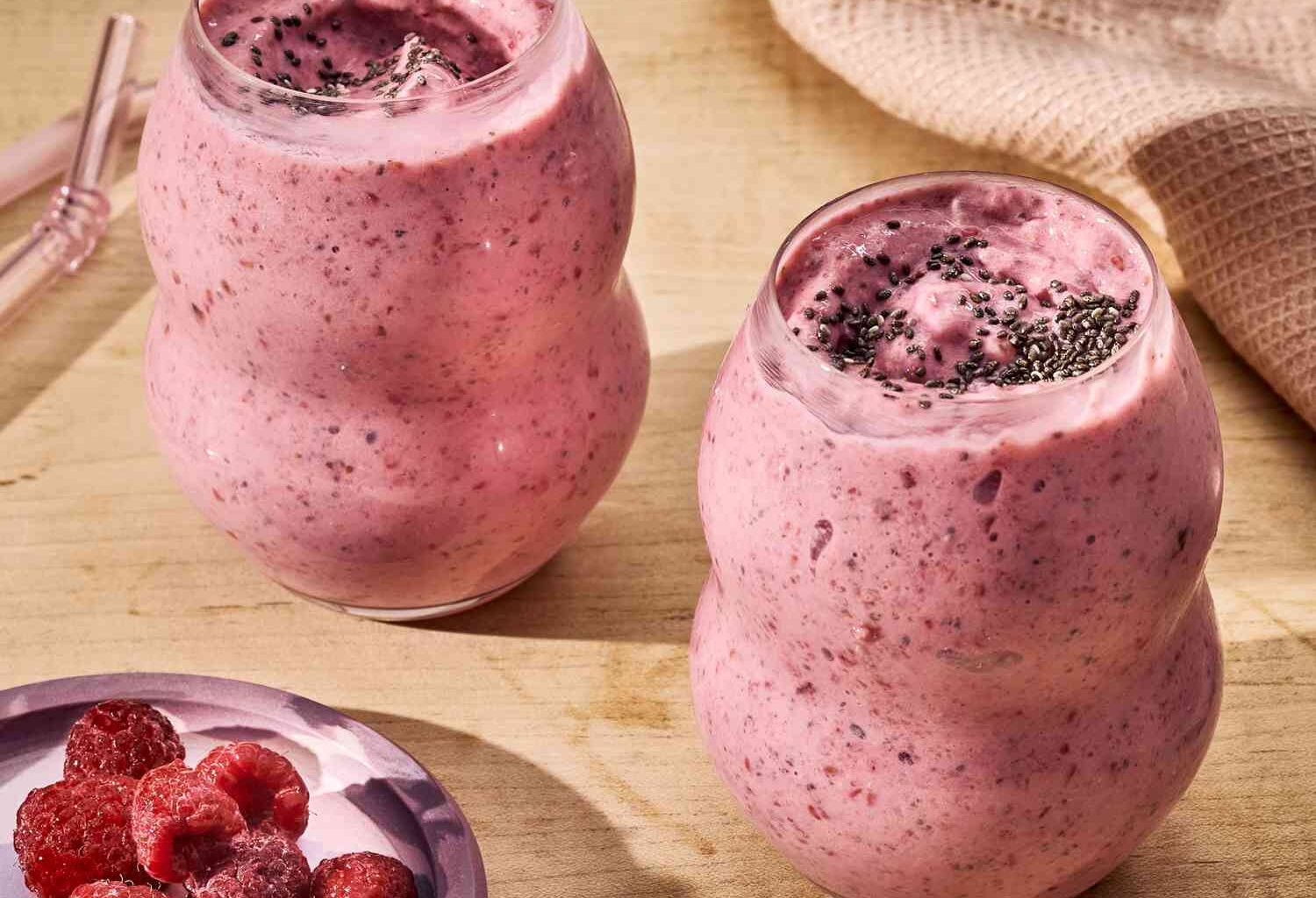 10+ High-Fiber Chia Seed Smoothies