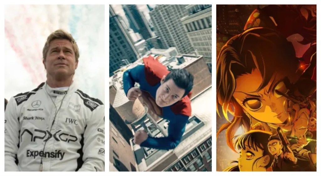 F1 & Superman Pass $600 Million Global Box Office, Demon Slayer Soars