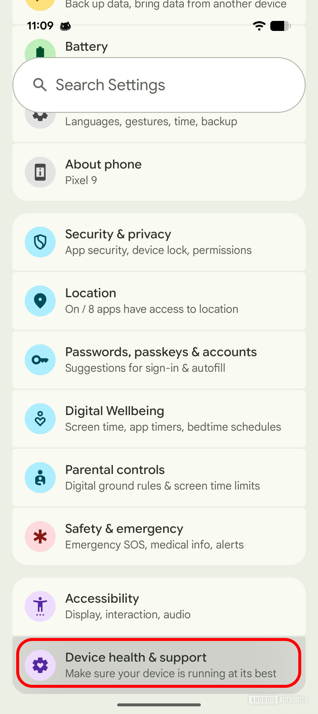 Google Pixel Troubleshooting Device health and support