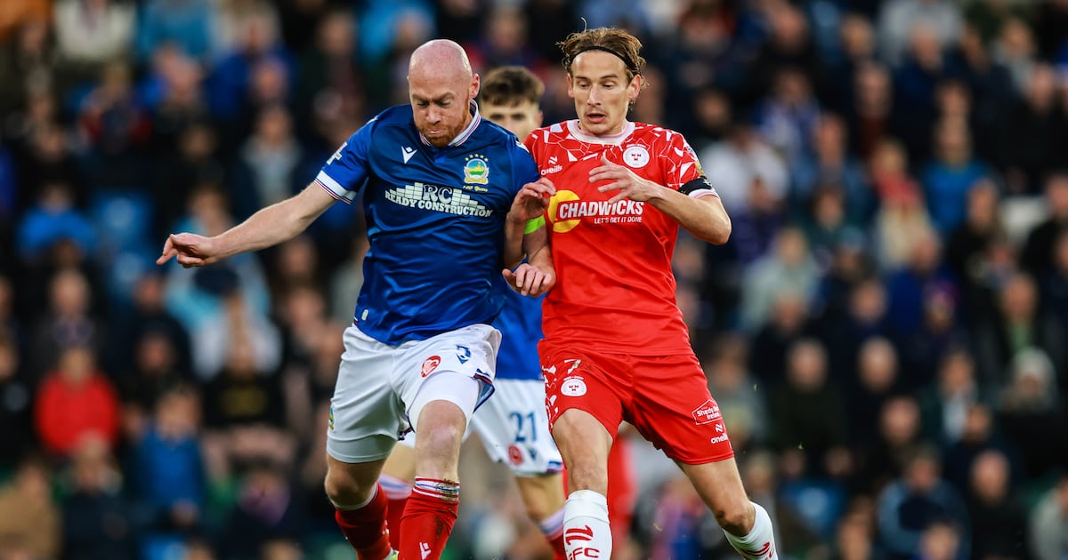 Shelbourne dominating Linfield as Shamrock Rovers play Santa Clara – The Irish Times