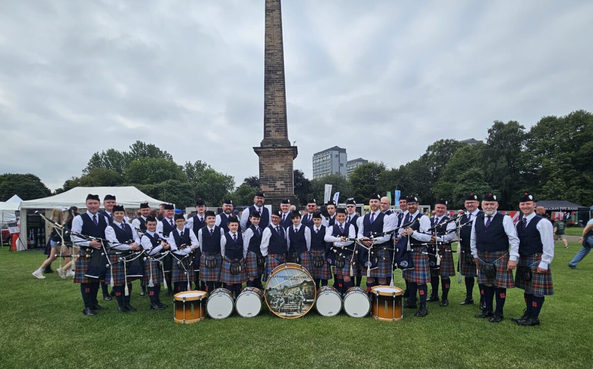 Letterkenny Pipe Band triumphs at World Championships