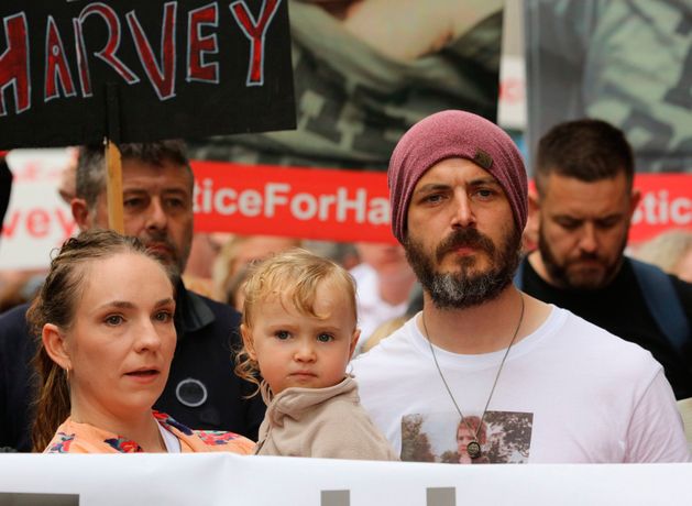 ‘We need to see a change within children’s healthcare’ – Families speak out at rally for Harvey Sherratt Morrison