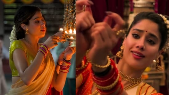 Janhvi Kapoor in Param Sundari