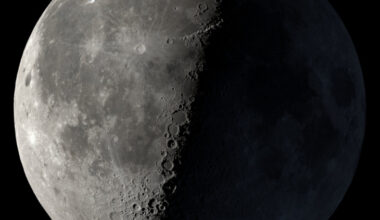 The Moon reaches Last Quarter