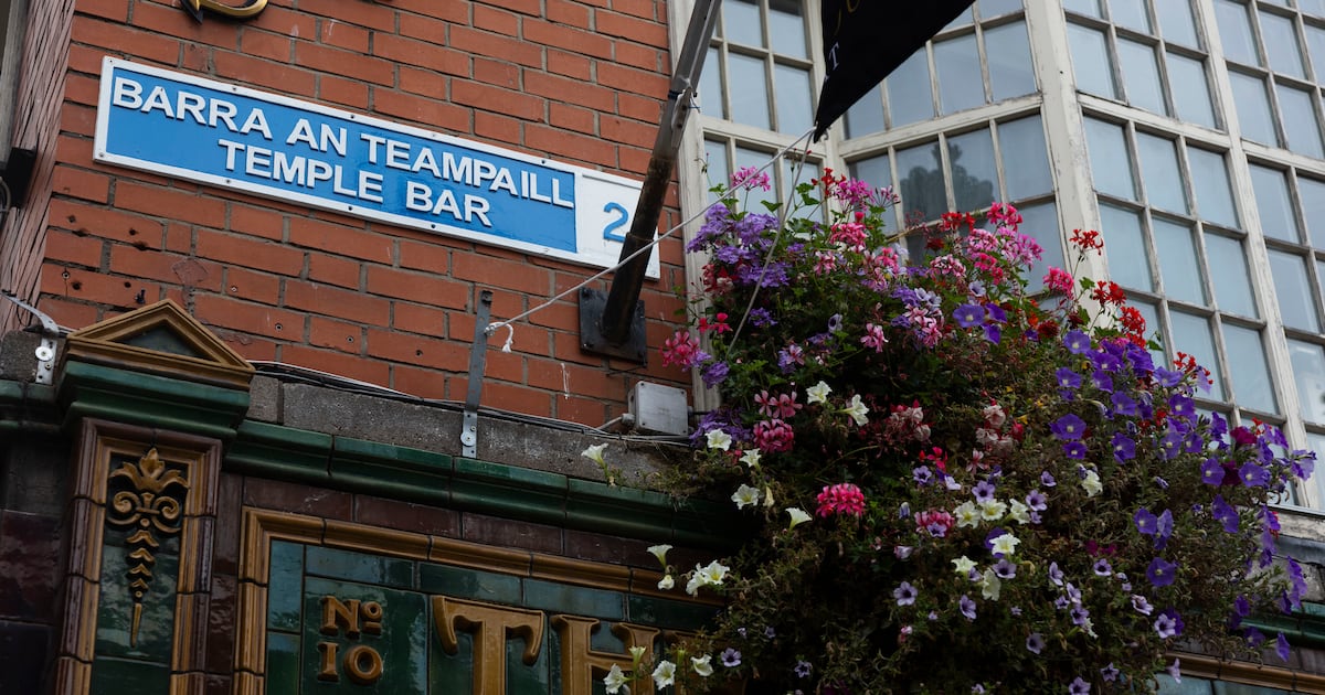 Man (20s) arrested following Temple Bar assault on tourist – The Irish Times