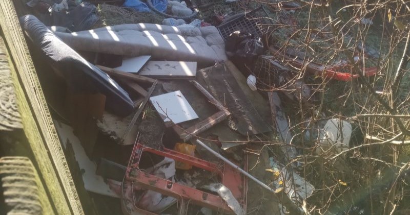 Council investigating alleged illegal dumping at housing estate 