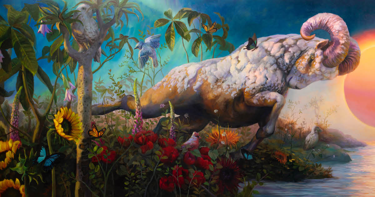 Artist Celebrates the Timelessness of Nature Through Animal Gods