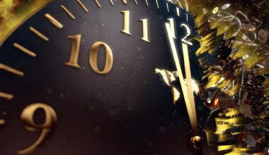 Midnight Clock Time Running Out