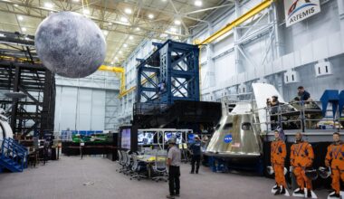 Artemis 2 Astronauts Train with Inflatable Moon Ahead of Historic Mission