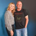 Stefanie Graf and Andre Agassi at The Grand Opening of Sphere in Las Vegas and the first of 25 U2:UV Achtung Baby shows on September 29, 2023 in Las Vegas, Nevada