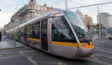 Large portions of Dublin tram system shut down amid power failure – The Irish Times