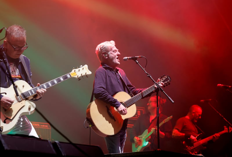 Electric Picnic 2025: The Saw Doctors play the Electric Arena stage at 9pm. Photograph: Alan Betson/The Irish Times

