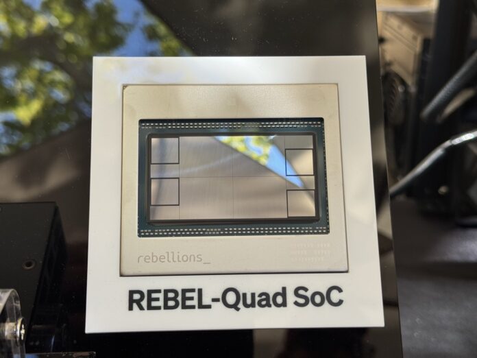 Rebellions REBEL Quad Package At Hot Chips 2025 Large