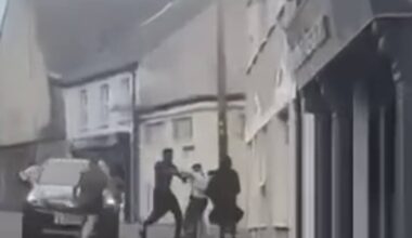 Concerns over anti-social behaviour hotspot in Co Tyrone town as knives brandished during fight – The Irish News