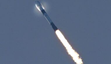 SpaceX launches Starlink satellites in 100th Falcon 9 launch of 2025